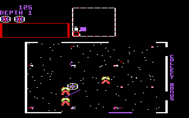 Space Dungeon (1983) (Atari) Screenshot 1